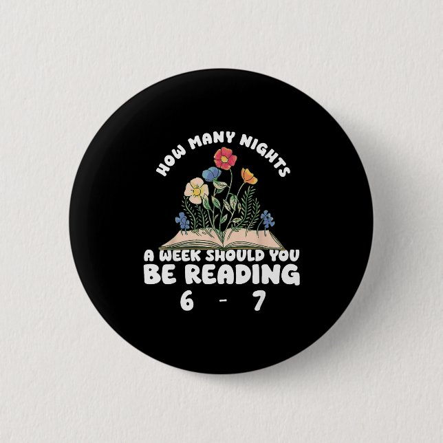 Badge Rond 5 Cm Reading 67 Meme Englieacher Funny 67 Book Lover Hu (Devant)