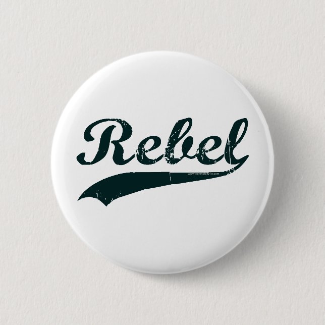 Badge Rond 5 Cm Rebelle 1 (Devant)