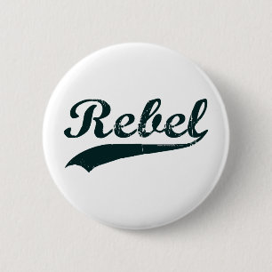 Badge Rond 5 Cm Rebelle 1