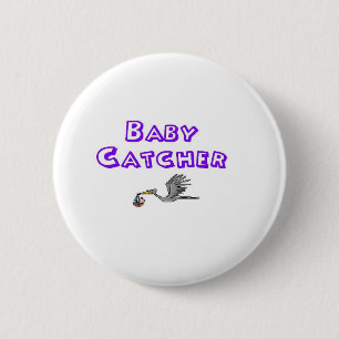 Badge Rond 5 Cm receveur de bébé