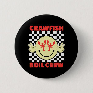 Badge Rond 5 Cm Réchauffe-poisson écorce écorce de l'équipage écor