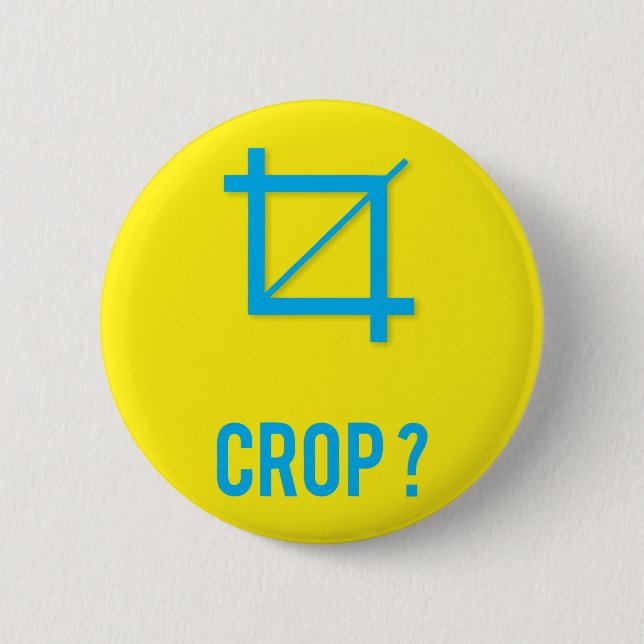BADGE ROND 5 CM RÉCOLTE ? (Devant)