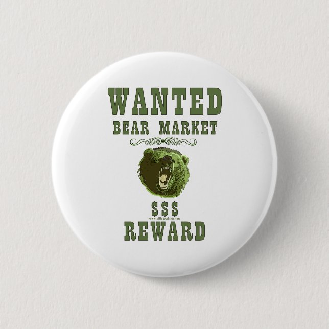 Badge Rond 5 Cm Récompense de marché à la baisse (Devant)