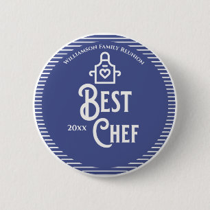 Badge Rond 5 Cm Récompense professionnelle du meilleur chef de la