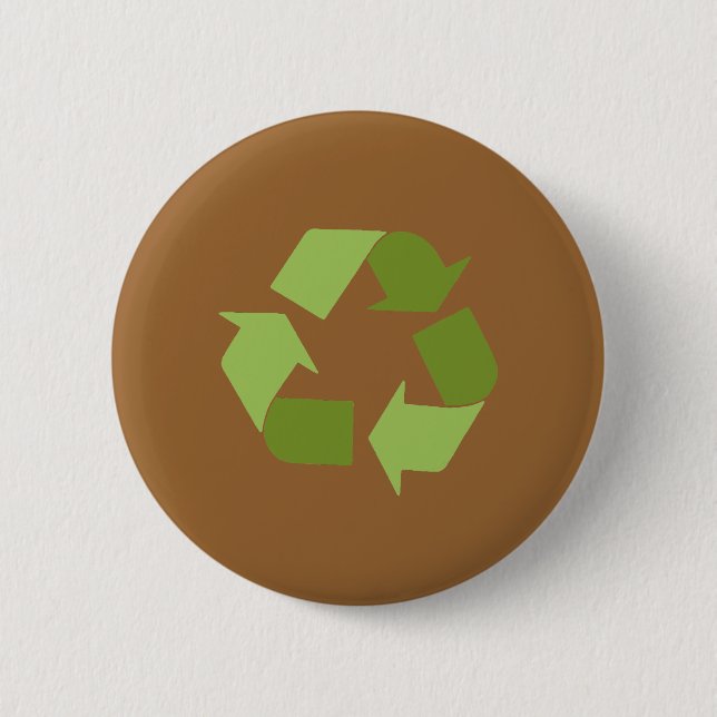 Badge Rond 5 Cm Recycler (Devant)