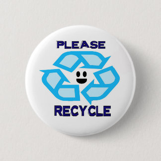 Badge Rond 5 Cm Recycler
