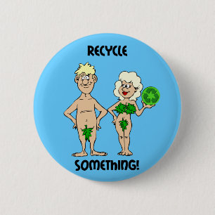 Badge Rond 5 Cm recyling