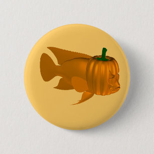 Badge Rond 5 Cm Red Devil Cichlid