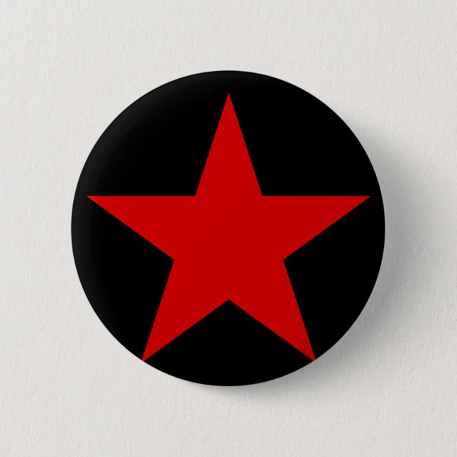 BADGE ROND 5 CM RED STAR (Devant)