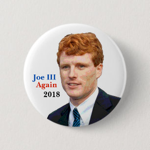 Badge Rond 5 Cm Réélisez Joe Kennedy III en 2018