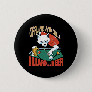 Badge Rond 5 Cm Refroidissement Hors Ligne Et Bière