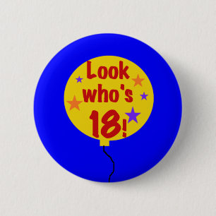 Badge Rond 5 Cm Regardez qui est 18