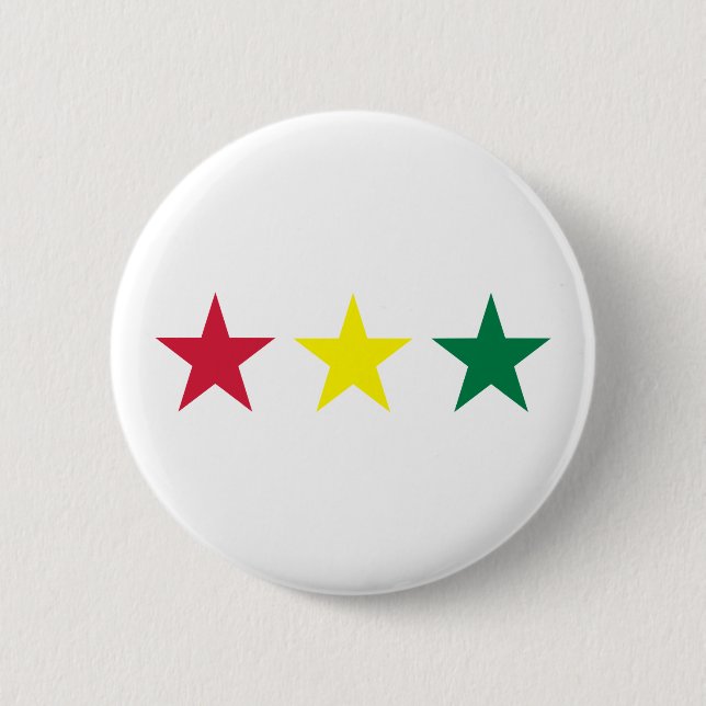 Badge Rond 5 Cm Reggae (Devant)