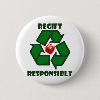 Badge Rond 5 Cm Regift de façon responsable