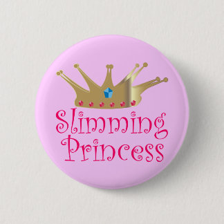 Badge Rond 5 Cm Régime de la princesse