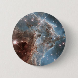 Badge Rond 5 Cm Région de mise en marche Ngc 2174, Nebula tête de