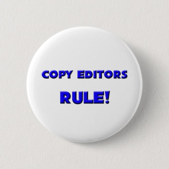 Badge Rond 5 Cm Règle de réviseurs ! (Devant)