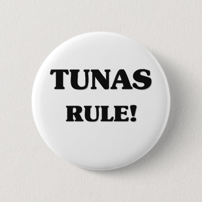 Badge Rond 5 Cm Règle de thons (Devant)