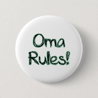 Badge Rond 5 Cm Règles d'Oma !