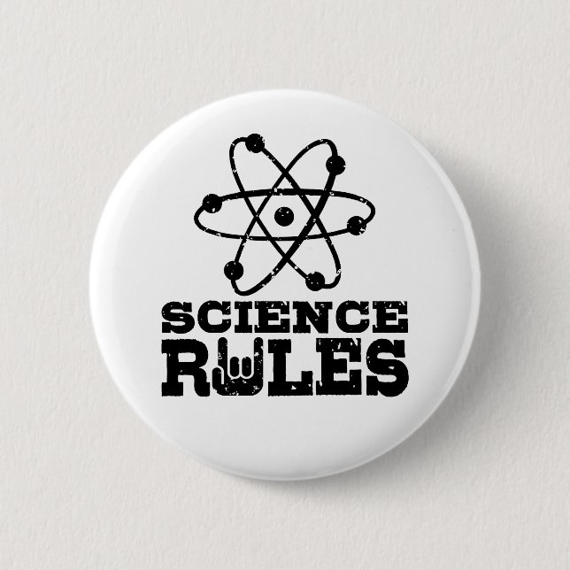Badge Rond 5 Cm Règles scientifiques (Devant)
