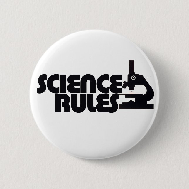 Badge Rond 5 Cm Règles scientifiques (Devant)