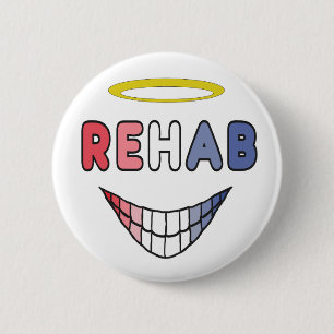 Badge Rond 5 Cm Rehab Angel
