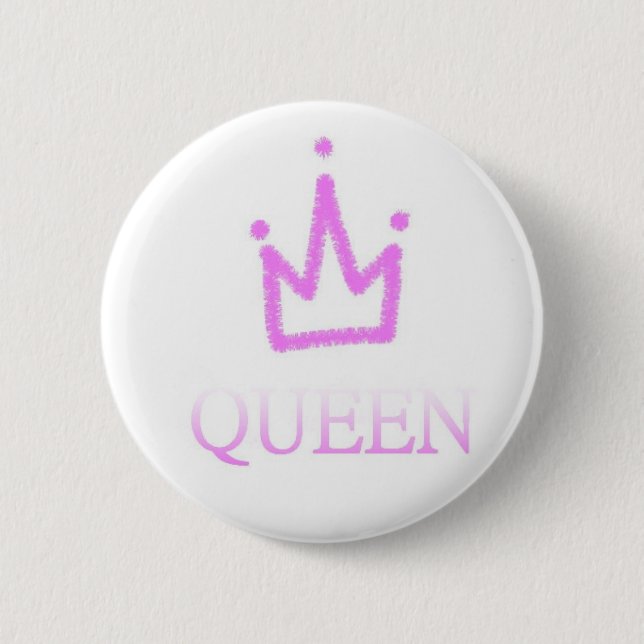 BADGE ROND 5 CM REINE (Devant)