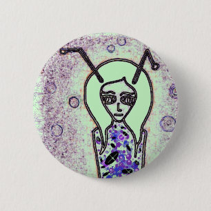 Badge Rond 5 Cm - Reine d'ANKAA- de Phoenix