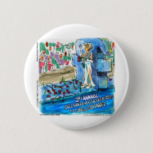 Badge Rond 5 Cm Reine de beauté cyber drôles de cadeaux T-shirts C