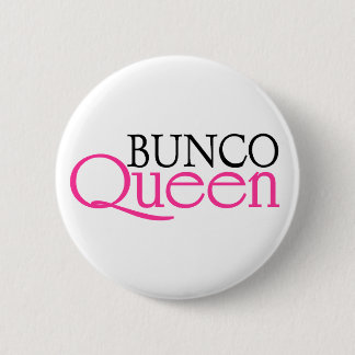 Badge Rond 5 Cm Reine de Bunco