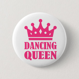 Badge Rond 5 Cm Reine de danse