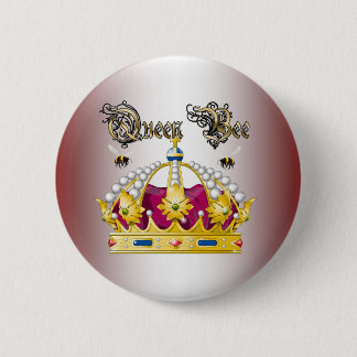 Badge Rond 5 Cm Reine des abeilles #2