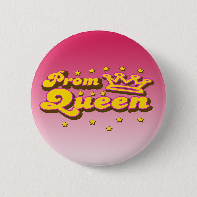 Badge Rond 5 Cm Reine du bal de promo (Devant)