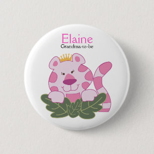 Badge Rond 5 Cm REINE du bouton personnalisé par ÉTIQUETTE de NO