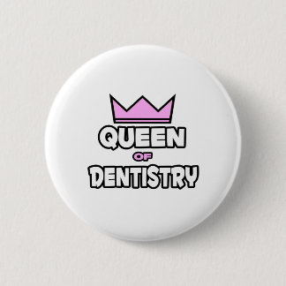 Badge Rond 5 Cm Reine du dentiste