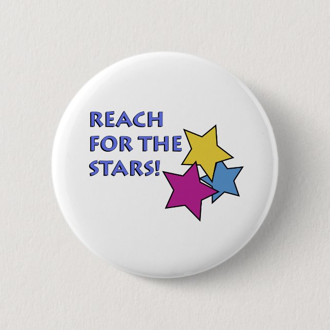 Badge Rond 5 Cm Rejoignez les Étoiles ! (Devant)