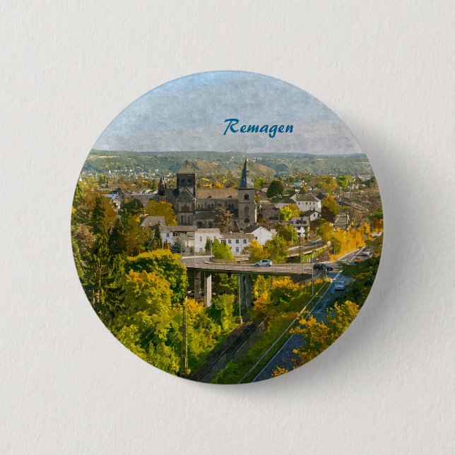 Badge Rond 5 Cm Remagen (Devant)