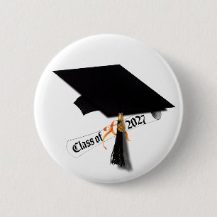 Badge Rond 5 Cm Remise des diplômes de la promotion 2027 de Letter