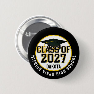 Badge Rond 5 Cm Remise des diplômes de la promotion 2027 de Letter