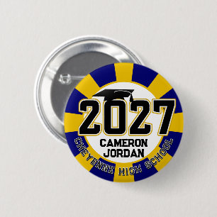 Badge Rond 5 Cm Remise des diplômes de la promotion 2027 de Letter