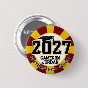 Badge Rond 5 Cm Remise des diplômes de la promotion 2027 de Letter