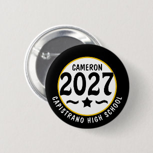 Badge Rond 5 Cm Remise des diplômes de la promotion 2027 de Star