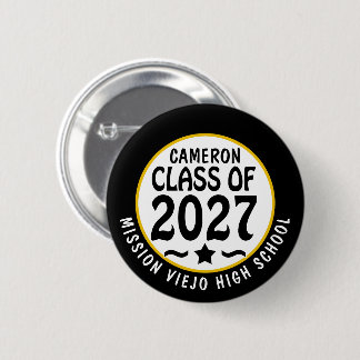 Badge Rond 5 Cm Remise des diplômes de la promotion 2027 de Star