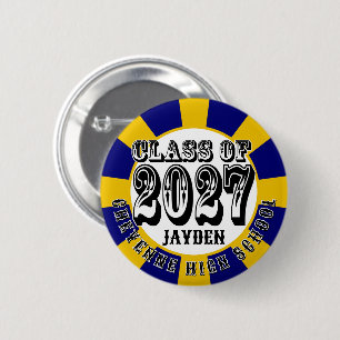Badge Rond 5 Cm Remise des diplômes de la promotion 2027 de Wester