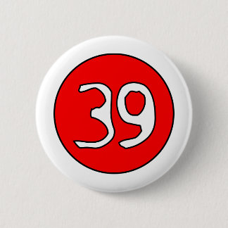 Badge Rond 5 Cm remous 39er's clair