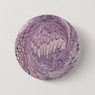Badge Rond 5 Cm Remous de papier marbré (lavande)