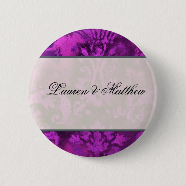 Badge Rond 5 Cm Remous pourpre (Devant)