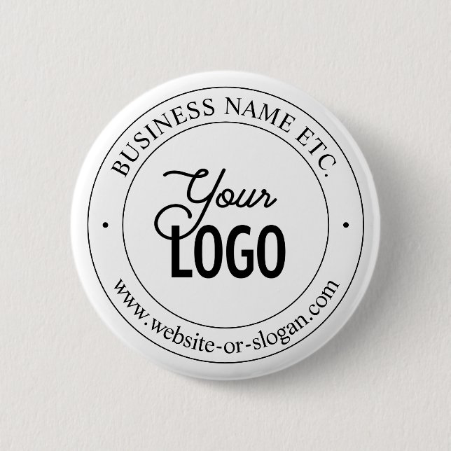 Badge Rond 5 Cm Remplacement et personnalisation faciles du logo | (Devant)