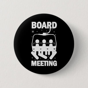 Badge Rond 5 Cm Rencontres du conseil Rencontre du snowboard Snowb