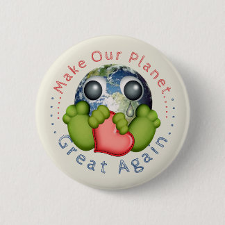 Badge Rond 5 Cm Rendez notre planète grande encore
